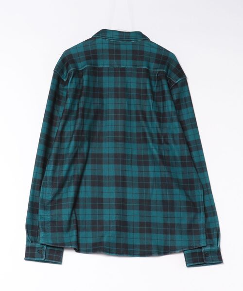 RVCA(ルーカ)の「RVCA メンズ VACANCY FLANNEL LS 長袖シャツ 【2026年秋冬モデル】/ルーカチェックネルシャツ(シャツ/ブラウス・メンズ・ブラック系その他・SMALL/MEDIUM/LARGE/X-LARGE)」の7枚目の写真