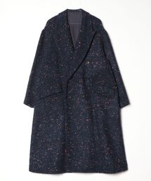 ROBES&CONFECTIONS（ローブスコンフェクションズ）の「Robes&Confections/ローブス&コンフェクションズ/ウールネップツイードコート（チェスターコート）」