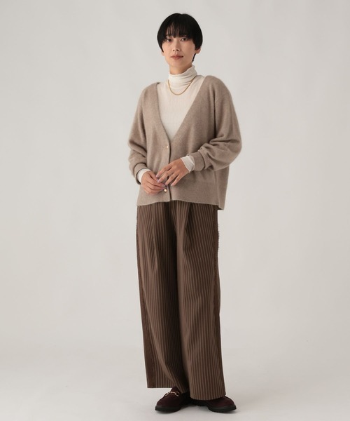 Elura(エルーラ)の「サイドレースイージ-パンツ/1067418(その他パンツ・レディース・チャコールグレー/ブラウン・FREE)」の8枚目の写真