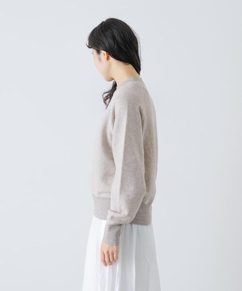 かぐれ(カグレ)の「『2サイズ展開』コットンリヨセルスウェットプルオーバー(スウェット・レディース・チャコールグレー/オートミール・1/0)」の19枚目の写真