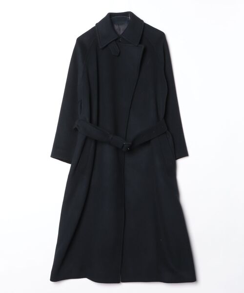 YLEVE（イレーヴ）の「［別注］YLEVE / WOOL BEAVER CO（ダウンジャケット/コート・レディース・ブラウン/ブラック・1/0）」の2枚目の写真