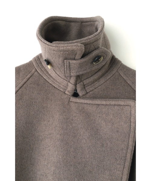 YLEVE（イレーヴ）の「［別注］YLEVE / WOOL BEAVER CO（ダウンジャケット/コート・レディース・ブラウン/ブラック・1/0）」の17枚目の写真