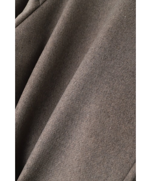 YLEVE（イレーヴ）の「［別注］YLEVE / WOOL BEAVER CO（ダウンジャケット/コート・レディース・ブラウン/ブラック・1/0）」の22枚目の写真
