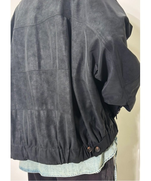 MIDVEIN(ミッドヴェイン)の「leather blouson(ブルゾン・レディース・ブラウン/ブラック・FREE)」の17枚目の写真
