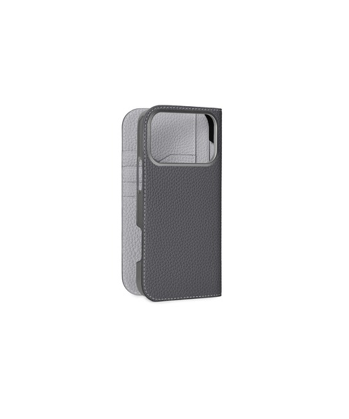 iPhone 18 Pro Max) ダイアリーケース シュリンクレザー（スマホケース