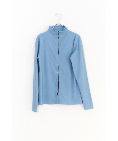 Muel Chic(ミュエルシック)の「Aster Cardigan アスターカーディガン(カーディガン/ボレロ・レディース・チャコールグレー/ブラック/ライトブルー/アイボリー・FREE)」の7枚目の写真
