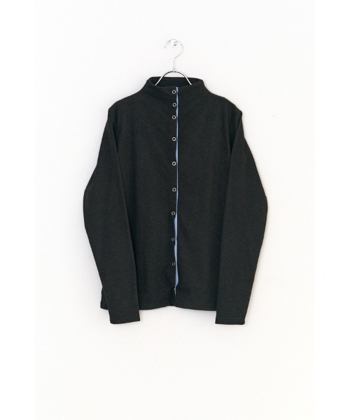 Muel Chic(ミュエルシック)の「Aster Cardigan アスターカーディガン(カーディガン/ボレロ・レディース・チャコールグレー/ブラック/ライトブルー/アイボリー・FREE)」の8枚目の写真