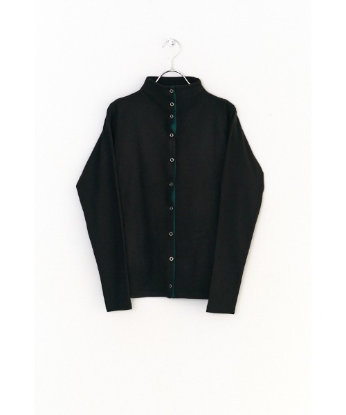 Muel Chic(ミュエルシック)の「Aster Cardigan アスターカーディガン(カーディガン/ボレロ・レディース・チャコールグレー/ブラック/ライトブルー/アイボリー・FREE)」の9枚目の写真