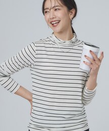 カシミアタッチ吸湿発熱ハイネックインナー