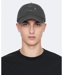 ALLSAINTS（オールセインツ）の「SPITALFIELDS COTTON BASEBALL CAP | SPITALFIELDS コットン ベースボール キャップ（キャップ）」