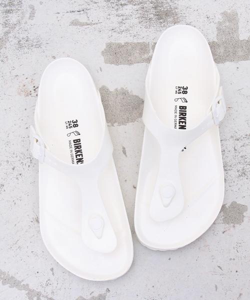 BIRKENSTOCK(ビルケンシュトック)の「<BIRKENSTOCK(ビルケンシュトック)>∵EVA GIZEH サンダル ◆(サンダル・レディース・ホワイト/ブラック・36/38/37)」の2枚目の写真