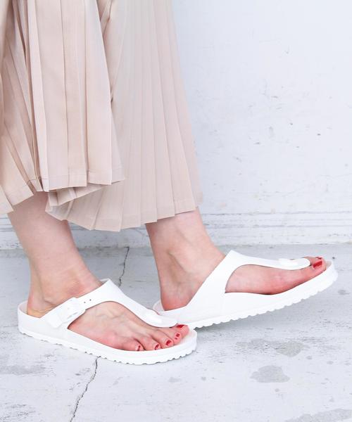 BIRKENSTOCK(ビルケンシュトック)の「<BIRKENSTOCK(ビルケンシュトック)>∵EVA GIZEH サンダル ◆(サンダル・レディース・ホワイト/ブラック・36/38/37)」の9枚目の写真