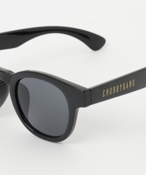 CHUBBYGANG（チャビーギャング）の「ボストンフレームサングラス（その他小物・キッズ・ピンク/ブラック・FREE）」の5枚目の写真