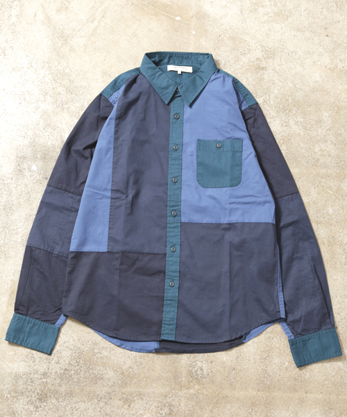 M2squared（エムツースクエアード）の「【M2SQUARED】キリカエミリタリーシャツ（シャツ/ブラウス・メンズ・オフホワイト/カーキ/ネイビー・MEDIUM/LARGE）」の4枚目の写真