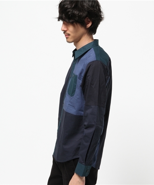 M2squared（エムツースクエアード）の「【M2SQUARED】キリカエミリタリーシャツ（シャツ/ブラウス・メンズ・オフホワイト/カーキ/ネイビー・MEDIUM/LARGE）」の10枚目の写真