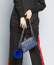 PLAIN CLOTHING | キルティングチェーンショルダーバッグ【PLAIN CLOTHING】(ショルダーバッグ)