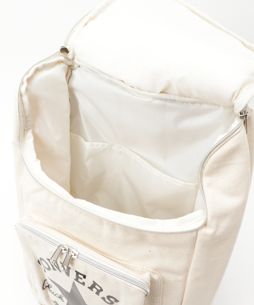 CONVERSE(コンバース)の「【CONVERSE】キャンバスBOXバックパック(バックパック/リュック・メンズ・ホワイト/ブラック/ネイビー・FREE)」の10枚目の写真