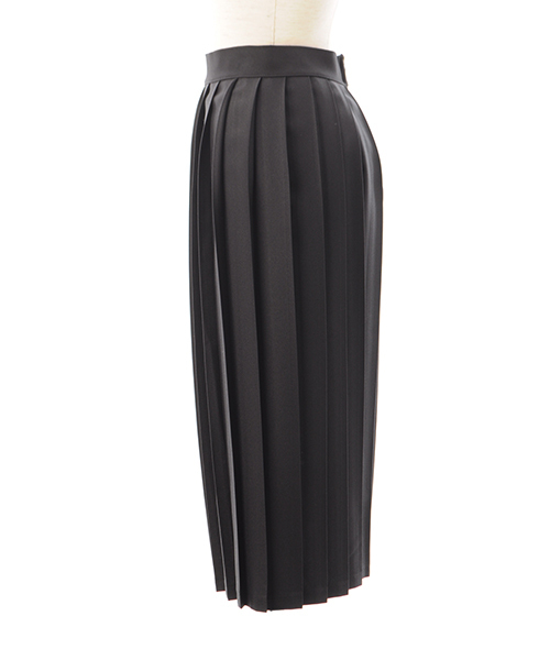 Luz Llena (NEY)（ラズレナニー）の「ファスナー付・ミモレ丈プリーツスカート（スカート・レディース・ブラック/グリーン/ベージュ・MEDIUM）」の8枚目の写真
