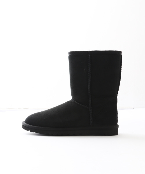 UGG Australia（アグオーストラリア）の「UGG★Classic Short（ブーツ・レディース・ブラック/ダークブラウン/グレー・7/6/5）」の5枚目の写真