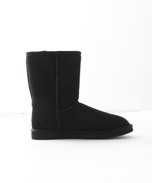 UGG Australia（アグオーストラリア）の「UGG★Classic Short（ブーツ・レディース・ブラック/ダークブラウン/グレー・7/6/5）」の7枚目の写真