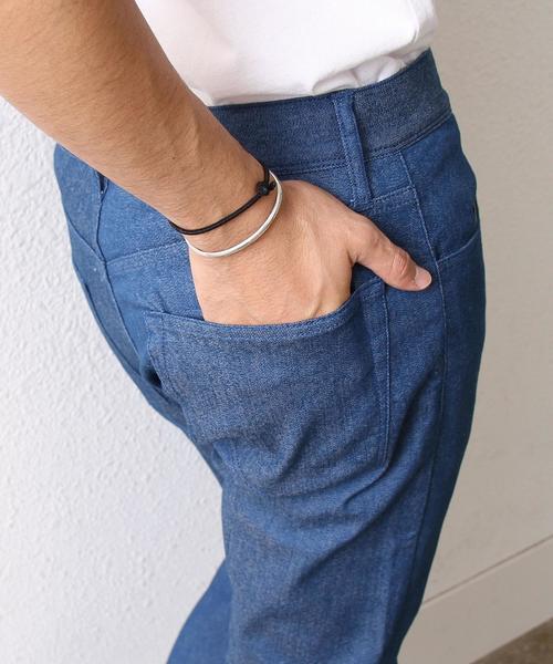 coen(コーエン)の「【スマイルプライス】イージースリムスキニーパンツ(coen EASY SLIM)2017SS(その他パンツ・メンズ・オリーブ/ネイビー/コバルトブルー/ブラック・MEDIUM/X-LARGE/LARGE/SMALL)」の16枚目の写真