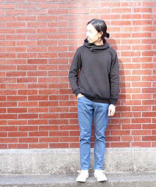 coen(コーエン)の「【スマイルプライス】イージースリムスキニーパンツ(coen EASY SLIM)2017SS(その他パンツ・メンズ・オリーブ/ネイビー/コバルトブルー/ブラック・MEDIUM/X-LARGE/LARGE/SMALL)」の6枚目の写真