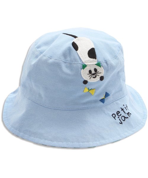 Petit jam（プチジャム）の「頭の上にねこリバーシブルハット（ハット・キッズ・レッド/ブルー・50/52/54/48）」の10枚目の写真