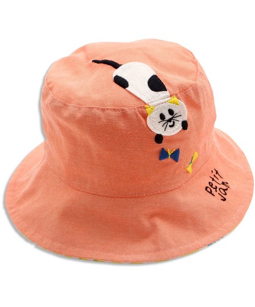 Petit jam（プチジャム）の「頭の上にねこリバーシブルハット（ハット・キッズ・レッド/ブルー・50/52/54/48）」の15枚目の写真