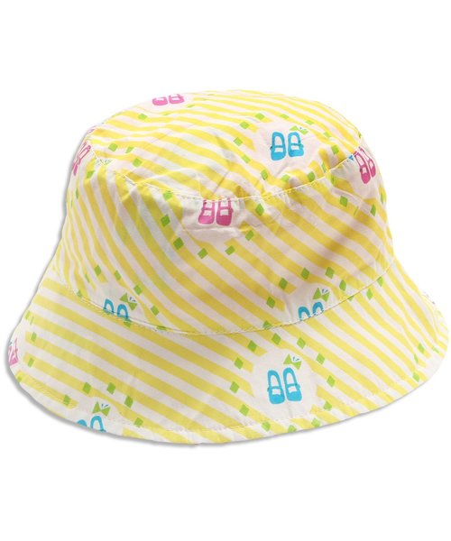 Petit jam（プチジャム）の「頭の上にねこリバーシブルハット（ハット・キッズ・レッド/ブルー・50/52/54/48）」の7枚目の写真