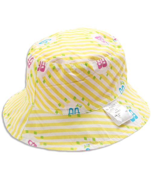 Petit jam（プチジャム）の「頭の上にねこリバーシブルハット（ハット・キッズ・レッド/ブルー・50/52/54/48）」の9枚目の写真