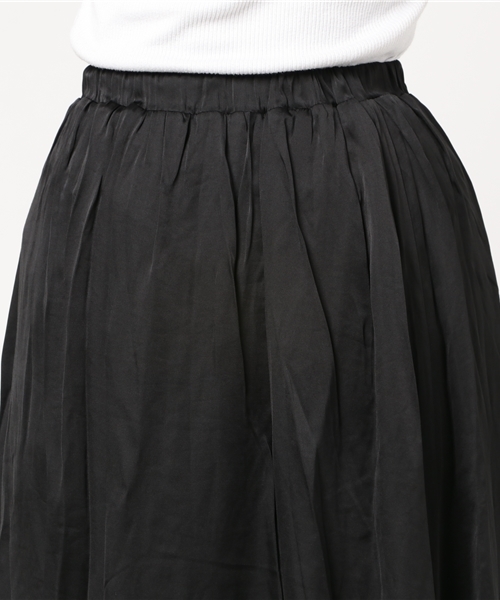 PUNYUS（プニュズ）の「スリットロングスカート（スカート・レディース・ブラック・3/2/1）」の6枚目の写真