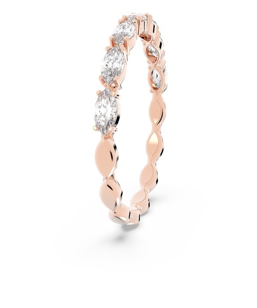 SWAROVSKI(スワロフスキー)の「【公式】【スワロフスキー】Matrix Vittore リング, マーキスカット, ホワイト, ローズゴールドトーン・プレーティング(リング・レディース・ピンクゴールド・16号)」の5枚目の写真