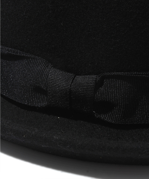 WEGO(ウィゴー)の「フェルトボーラーHAT2(ハット・レディース・ブラック/ワイン・FREE)」の6枚目の写真