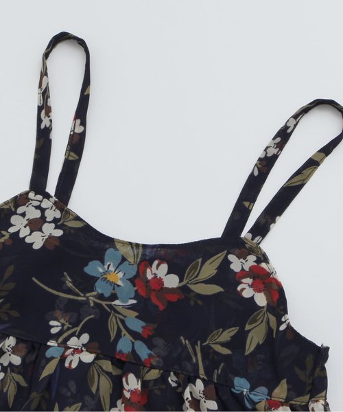 BREEZE（ブリーズ）の「フラワープリントキャミ付Tシャツ（Tシャツ/カットソー・キッズ・ネイビー/オフホワイト/ピンク・100/120/140/80/90/95/110/130）」の19枚目の写真