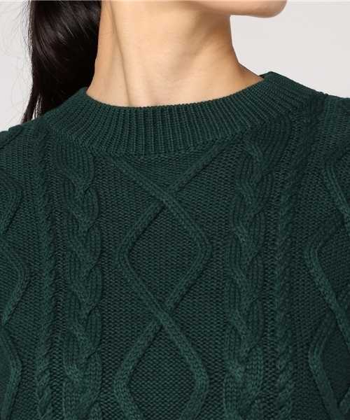 FREE'S MART（フリーズマート）の「バルーン袖ニットセットアップ（ワンピース・レディース・グレー/ピンク/グリーン・FREE）」の8枚目の写真