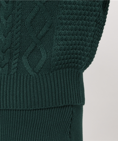 FREE'S MART（フリーズマート）の「バルーン袖ニットセットアップ（ワンピース・レディース・グレー/ピンク/グリーン・FREE）」の10枚目の写真