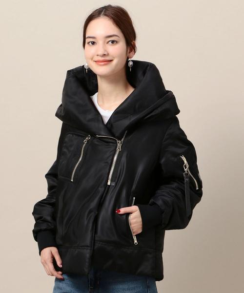 bacon ボンバージャケット ブラック