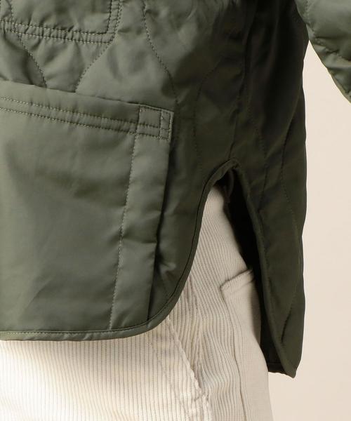 BEAUTY&YOUTH UNITED ARROWS（ビューティーアンドユースユナイテッドアローズ）の「【別注】＜FIVEBROTHER＞キルティングジャケット（ミリタリージャケット・レディース・ブラック/オリーブ・FREE）」の16枚目の写真