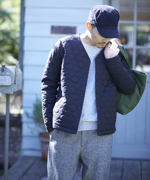 サニークラウズ　ダッフルキルティングコート　青　ブルーLL XL Sunny clouds（FELISSIMO）（ダッフルコート）のフリマアイテム一覧