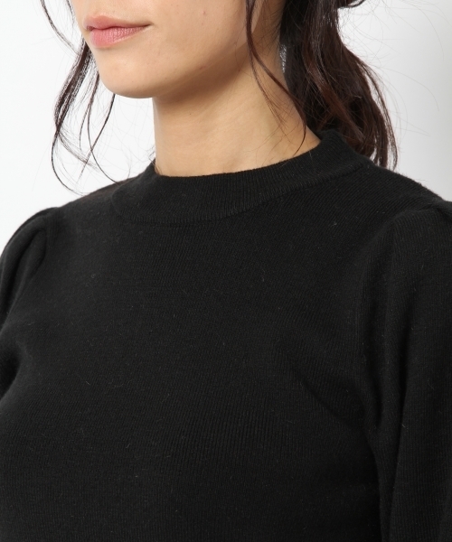 laboratory work（ラボラトリーワーク）の「パワショルプルオーバー（ニット/セーター・レディース・ブラック/レッド/杢グレー/ブルー・MEDIUM）」の14枚目の写真