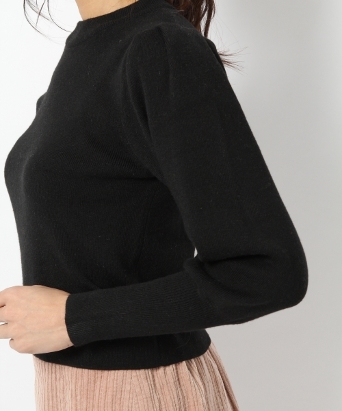 laboratory work（ラボラトリーワーク）の「パワショルプルオーバー（ニット/セーター・レディース・ブラック/レッド/杢グレー/ブルー・MEDIUM）」の8枚目の写真