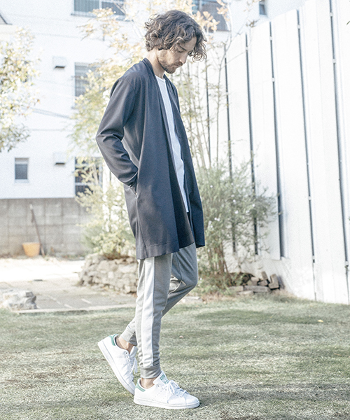 ANGENEHM（アンゲネーム）の「mj5327-Rough Gown Coat コート（その他アウター・メンズ・ブラック/ベージュ/ネイビー・M/L/S）」の10枚目の写真