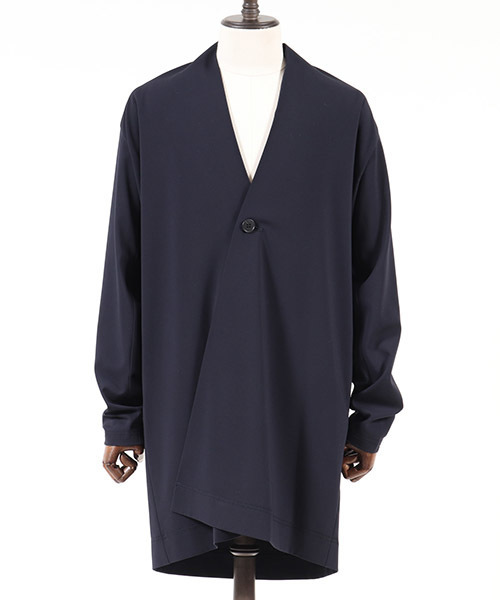ANGENEHM（アンゲネーム）の「mj5327-Rough Gown Coat コート（その他アウター・メンズ・ブラック/ベージュ/ネイビー・M/L/S）」の16枚目の写真