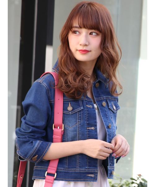 dazzlin（ダズリン）の「コンパクトGジャン（ブルゾン・レディース・ブルー/インディゴブルー・MEDIUM/SMALL）」の2枚目の写真