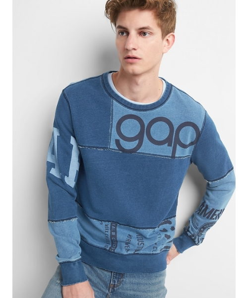 GAP（ギャップ）の「Gap ロゴリミックス プルオーバー スウェット 