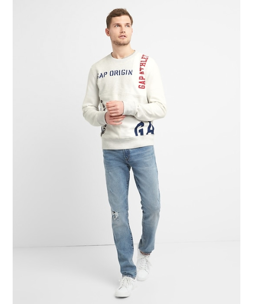 GAP（ギャップ）の「Gap ロゴリミックス プルオーバー スウェット 