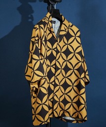 unrelaxing（アンリラクシング）の「ビッグシルエット総柄開襟アロハシャツ（シャツ/ブラウス）」