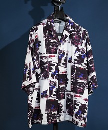 unrelaxing | ビッグシルエット総柄開襟アロハシャツ(シャツ/ブラウス)