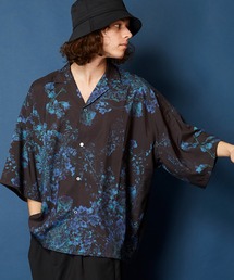 unrelaxing（アンリラクシング）の「ビッグシルエット総柄開襟アロハシャツ（シャツ/ブラウス）」