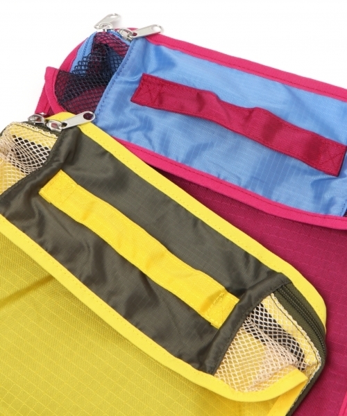 niko and...（ニコアンド）の「[CITY CREEK]トラベルポーチL（ポーチ・レディース・ピンク/ライトイエロー/ブラック/セージグリーン/グレー・0）」の13枚目の写真